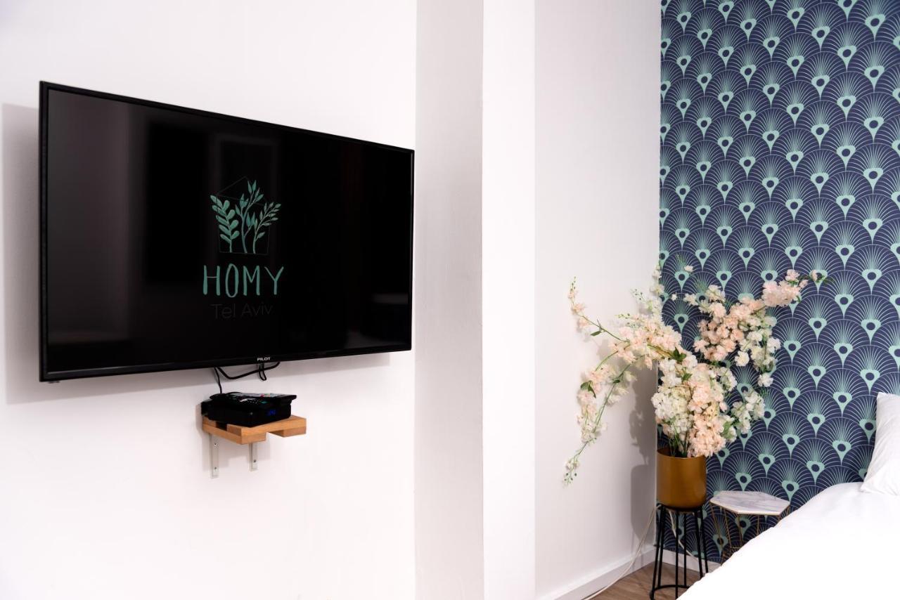 Stylish Studio Apartments On Dizengoff By Homy Tel Awiw Zewnętrze zdjęcie