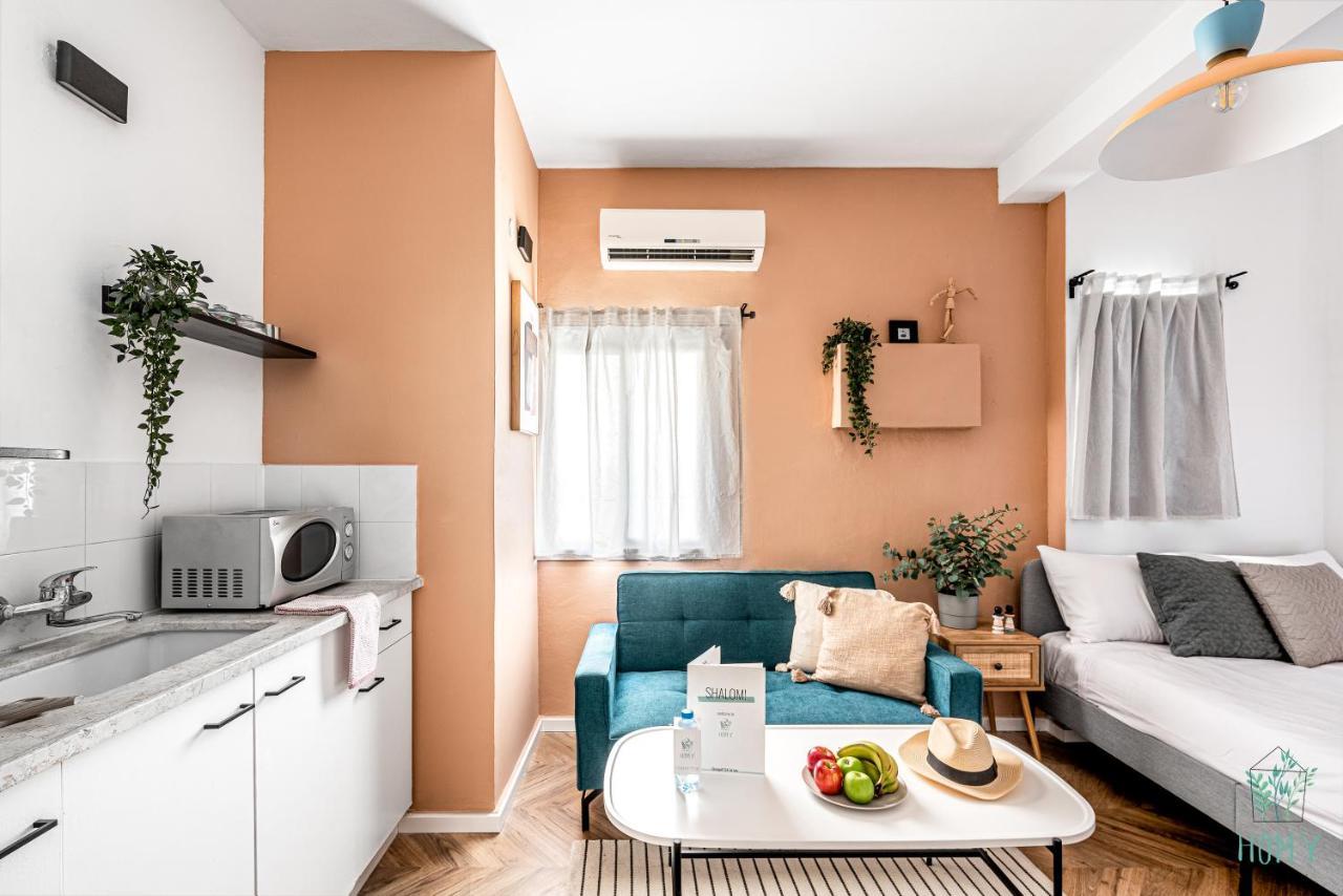 Stylish Studio Apartments On Dizengoff By Homy Tel Awiw Zewnętrze zdjęcie