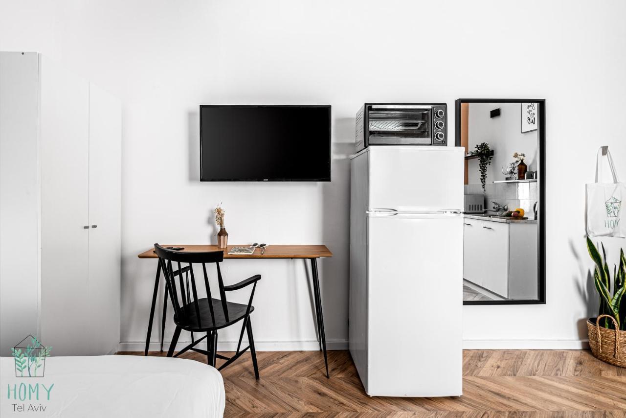 Stylish Studio Apartments On Dizengoff By Homy Tel Awiw Zewnętrze zdjęcie