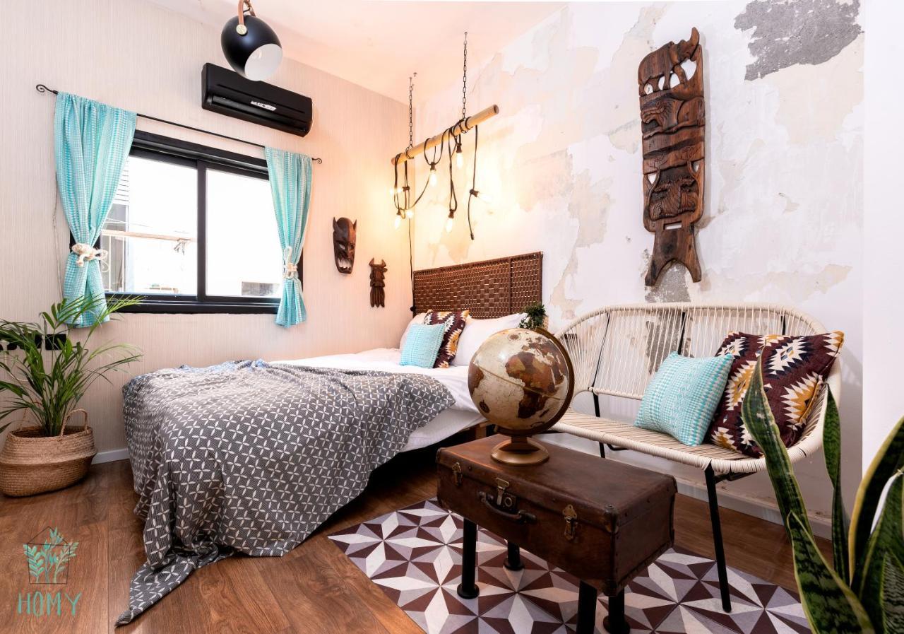 Stylish Studio Apartments On Dizengoff By Homy Tel Awiw Zewnętrze zdjęcie